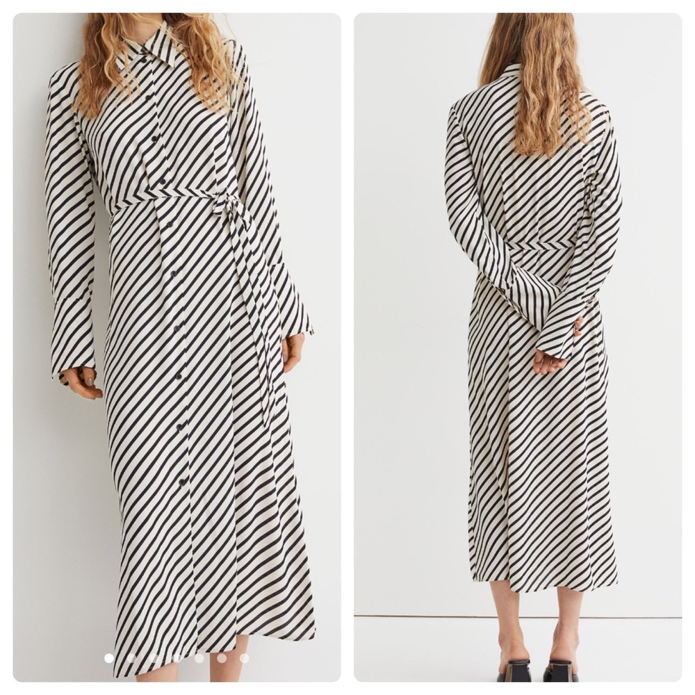 GORGEOUS H&M Stripe Button Down Dress - Picture 6 of 10